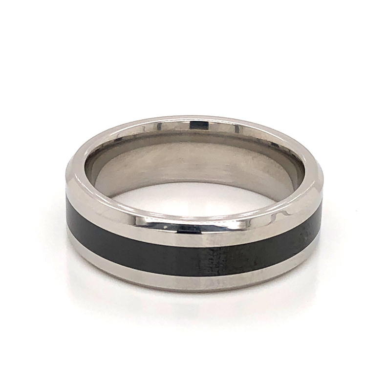 Gent s Co Ring  Width: 7MM  dwt: 5.3
