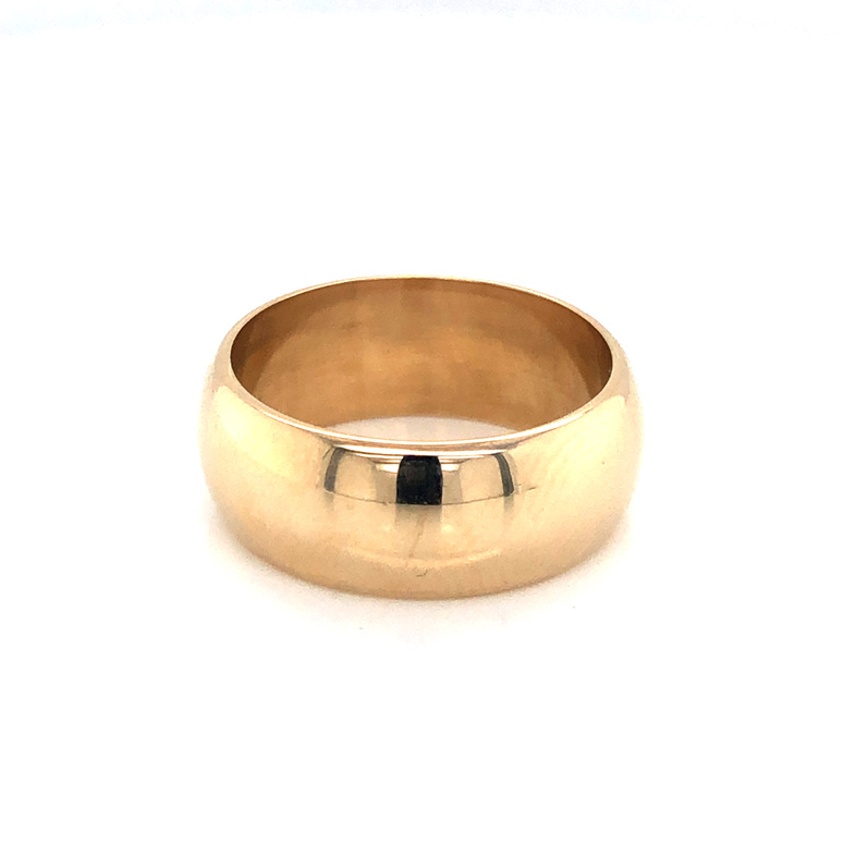 Ring Size 6.5  MM Width: 8  dwt: 4.99