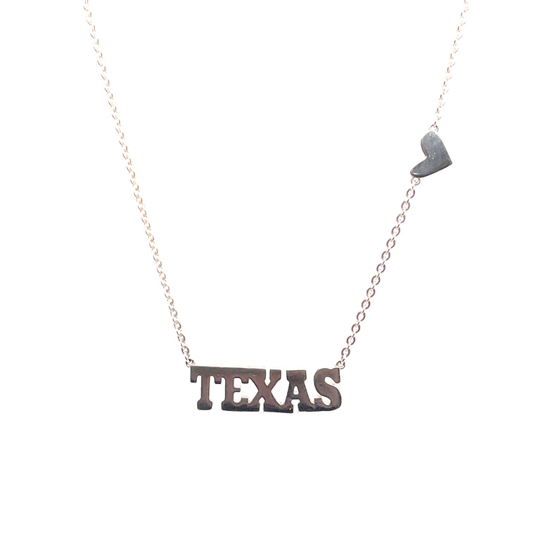 KENDRA SCOTT TEXAS STERLING SILVER NECKLACE