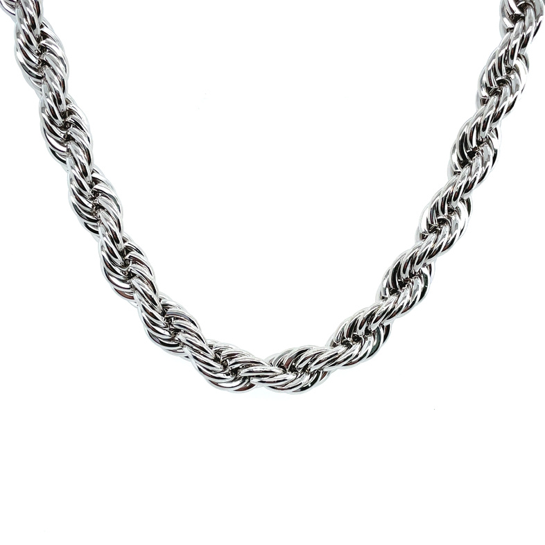 KENDRA SCOTT CAILEY RHODIUM CHAIN NECKLACE