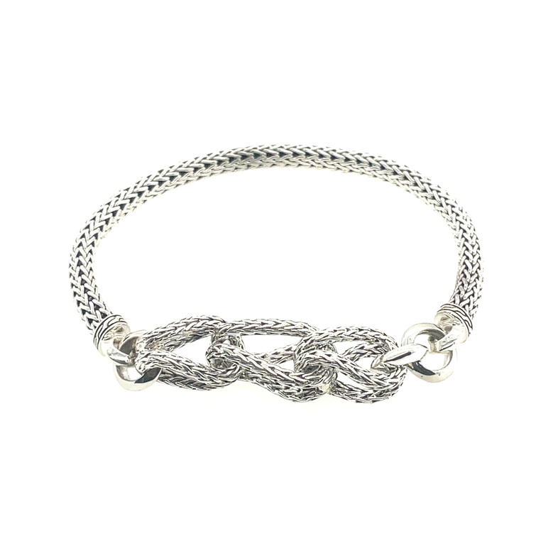 JOHN HARDY ASLI CLASSIC CHAIN LINK 5MM EXTRA SMALL CHAIN BRACELET WITH SEAMLESS CLASP; SILVER