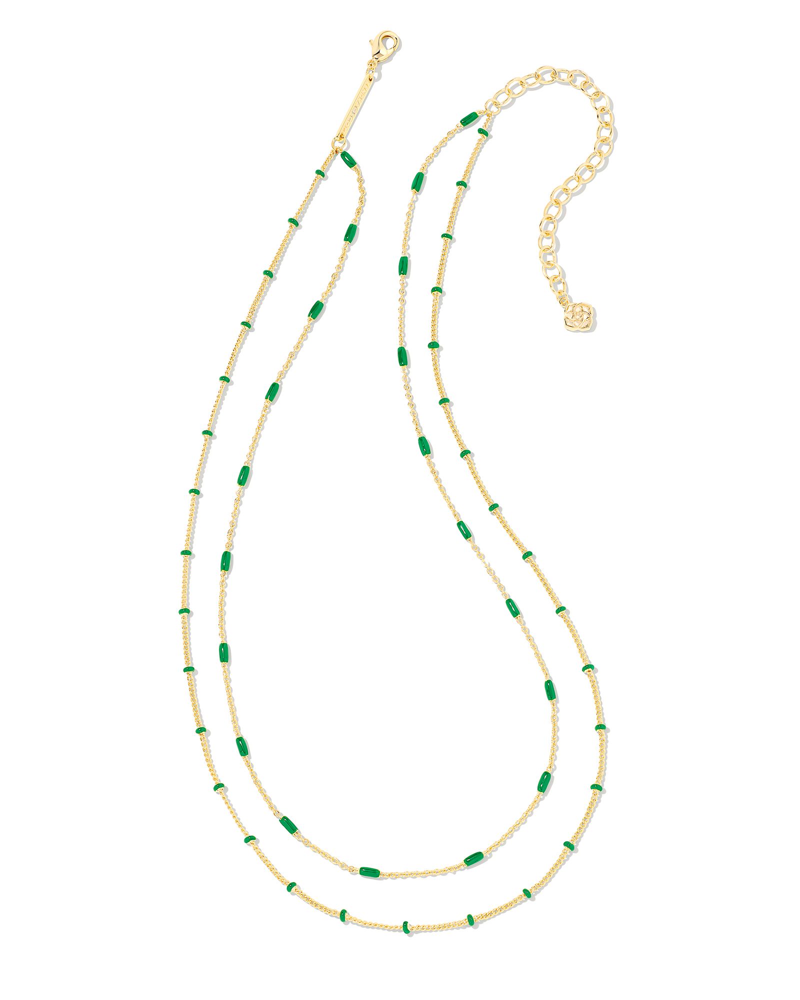 Kendra Scott | Jewelry | Kendra Scott Gold Grayson Emerald Green Crystal Pendant  Necklace | Poshmark