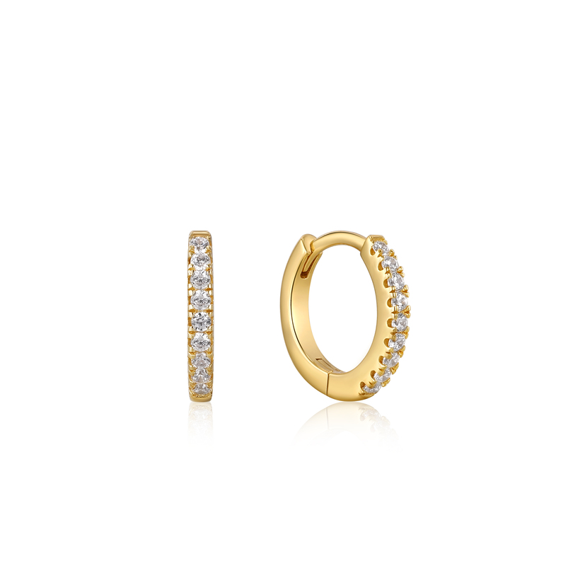 Ania Haie E021-03g Orecchini Donna | Argento | Chiusura A Pressione | Colore Oro
