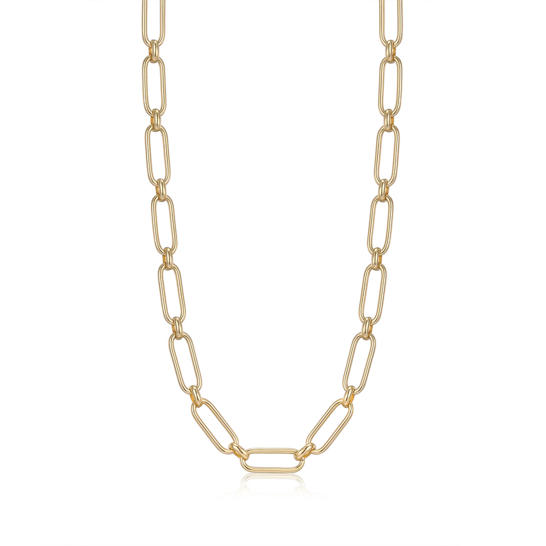 ANIA HAIE GOLD CABLE CONNECT CHUNKY CHAIN NECKLACE